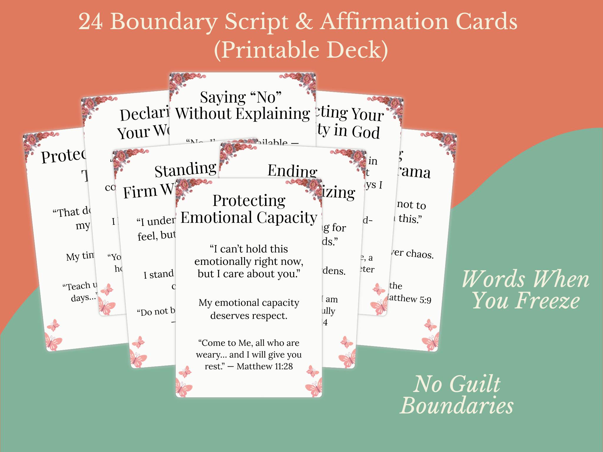 Boundary Script Card Deck