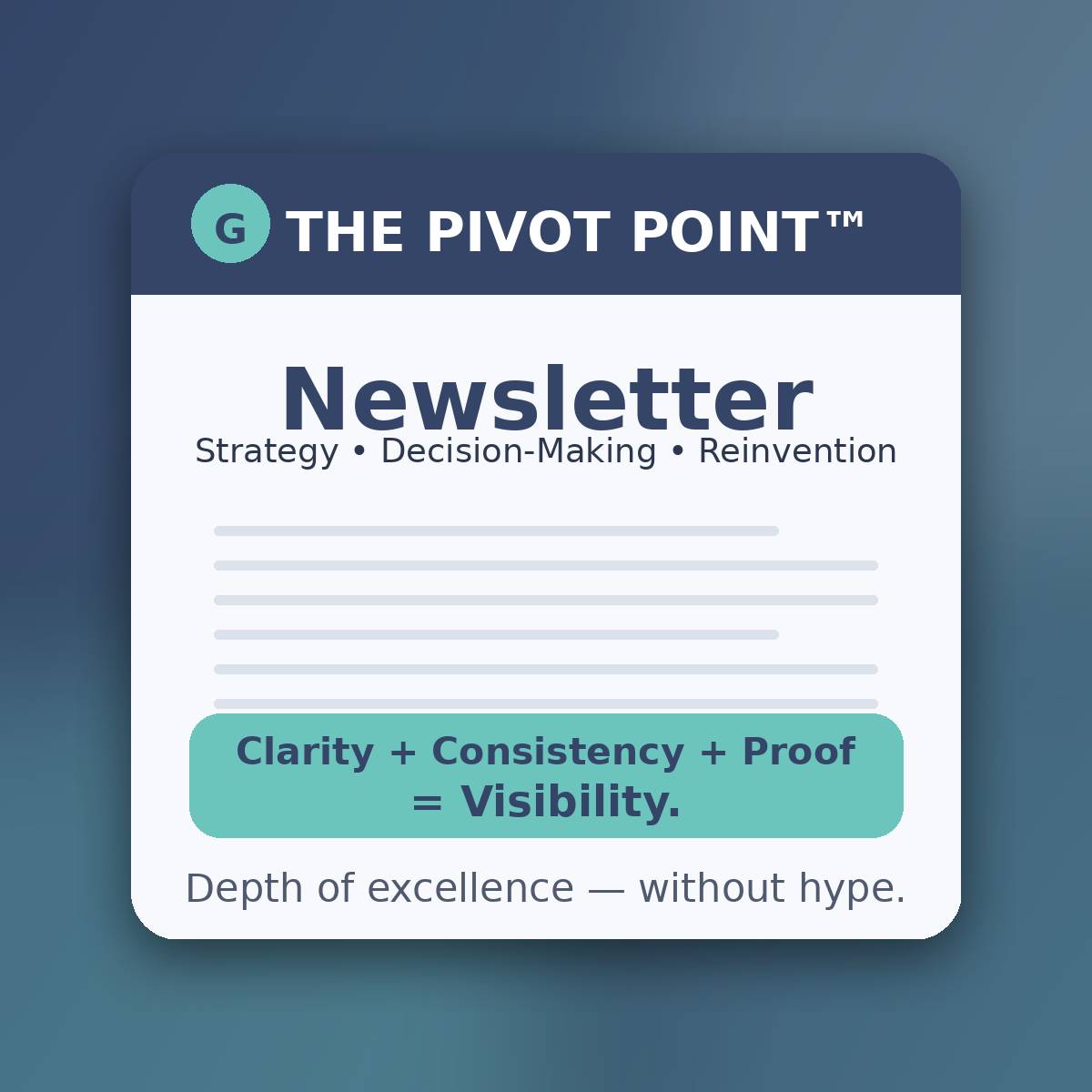 the-pivot-point-newsletter