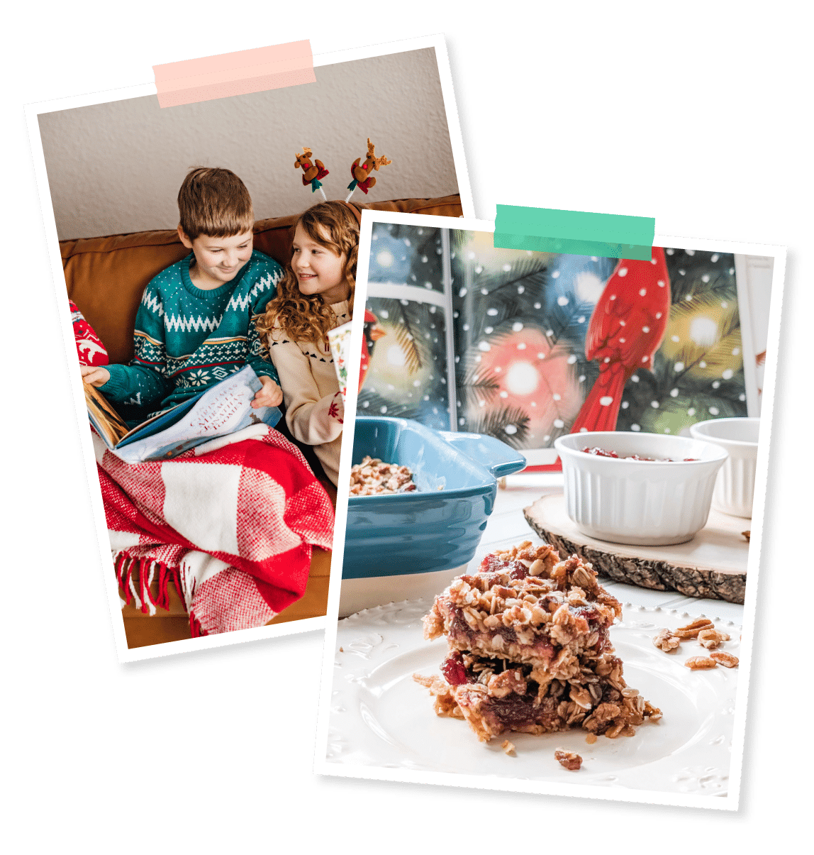 Sarah's kids, plus Christmas School!