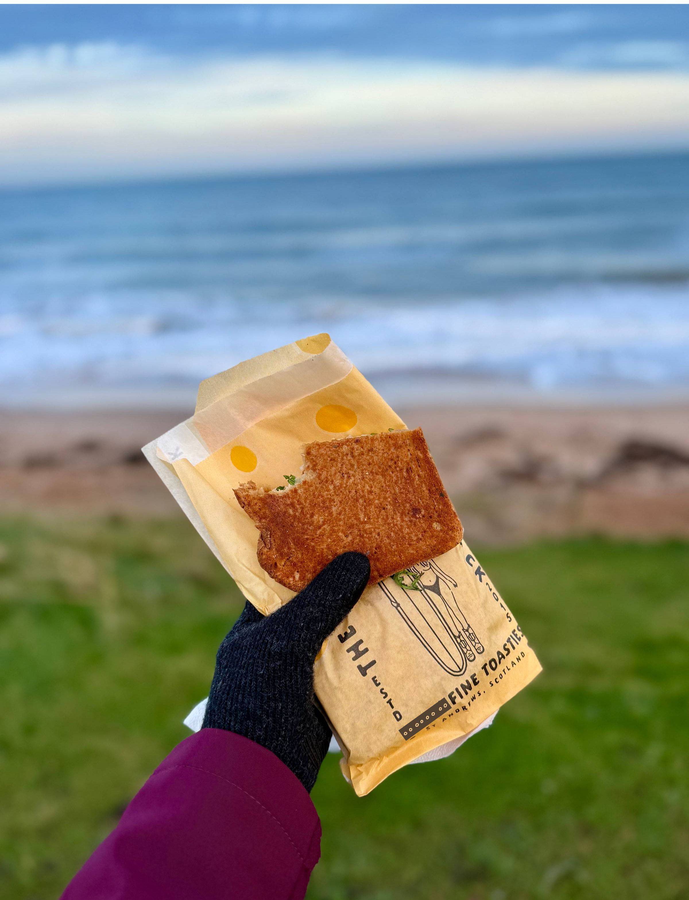 Sarah's cheese toasty