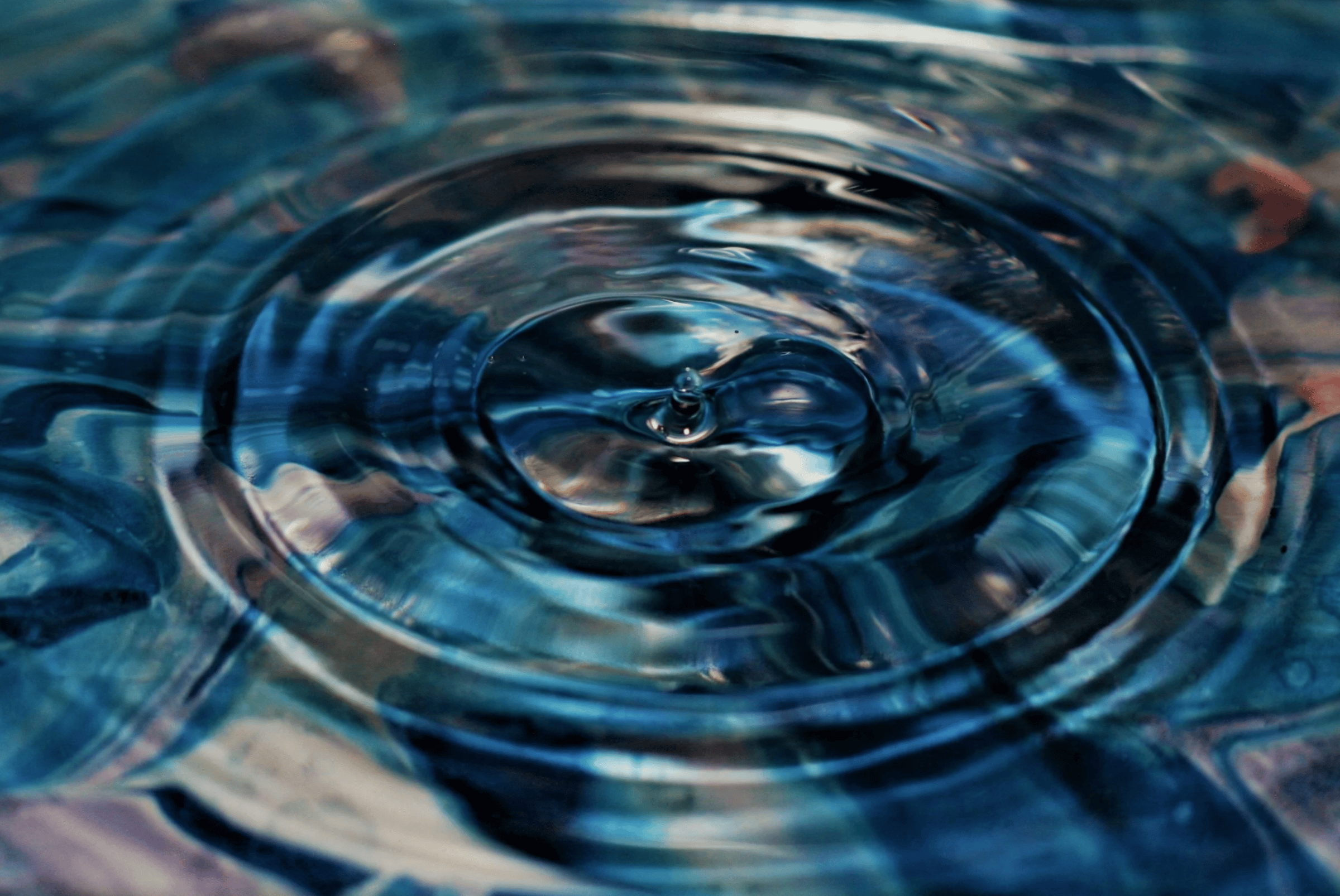 Ripple in the water