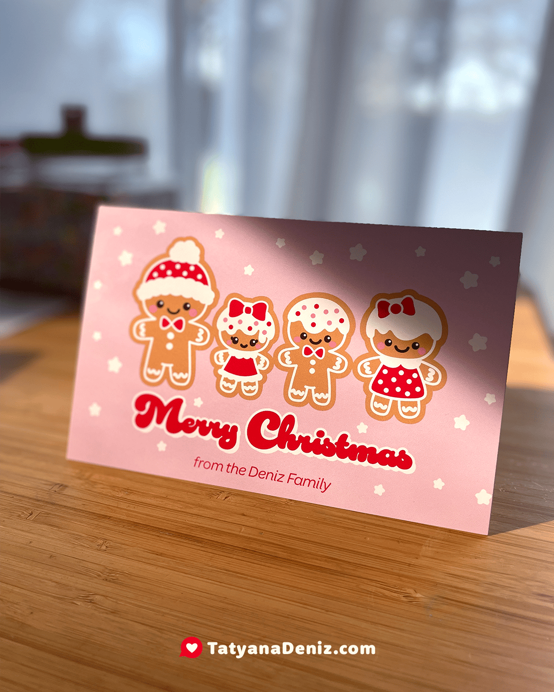 Gingerbread Family by Tatyana Deniz