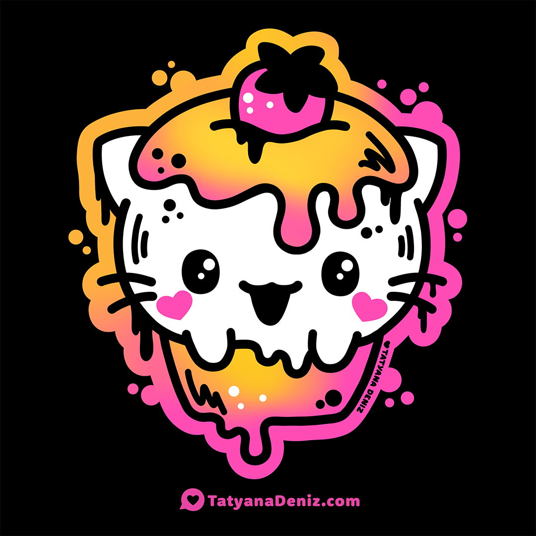 Kawaiifiti Kitty by Tatyana Deniz