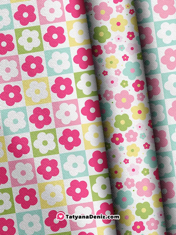 Daisy pattern by Tatyana Deniz