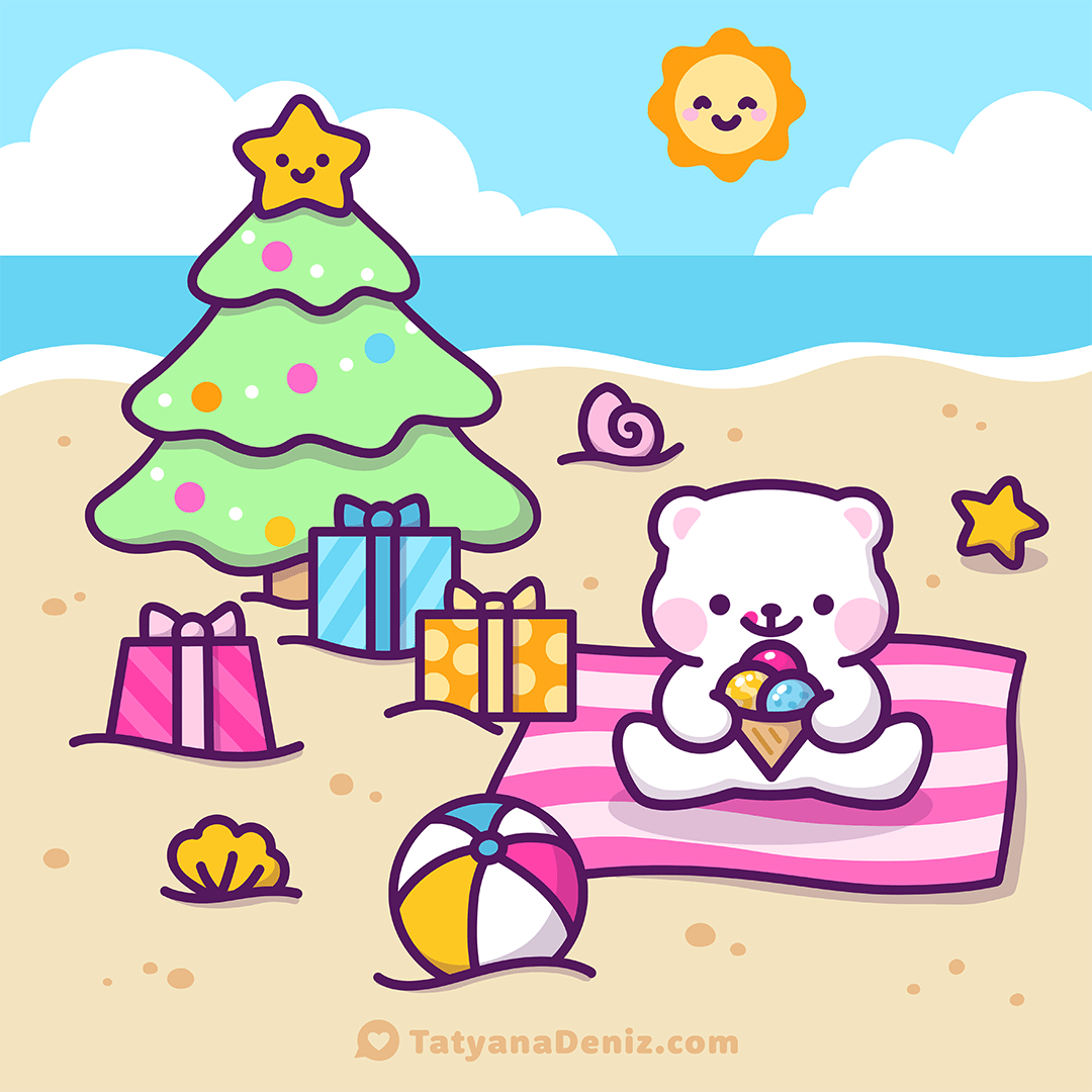 Summer Christmas by Tatyana Deniz