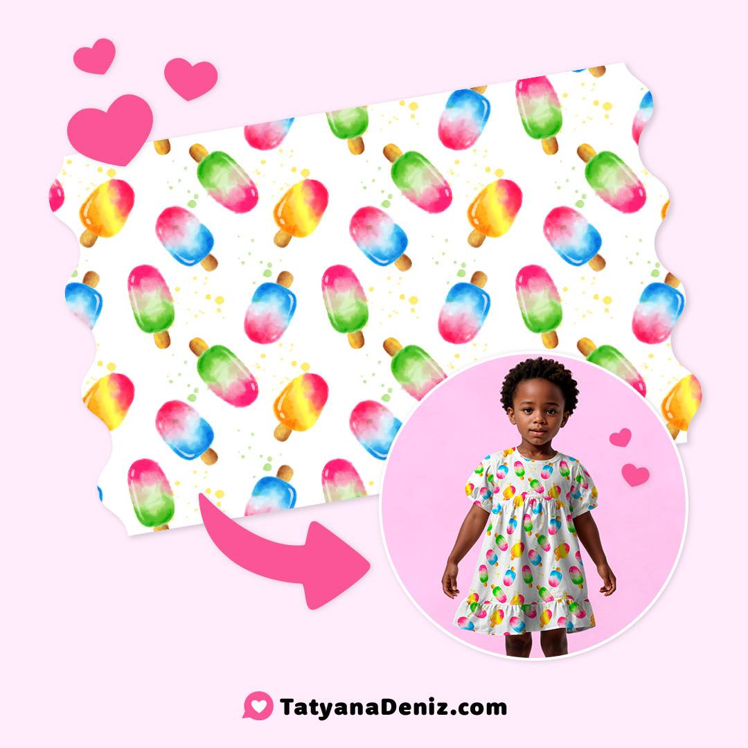 Popsicle pattern by Tatyana Deniz