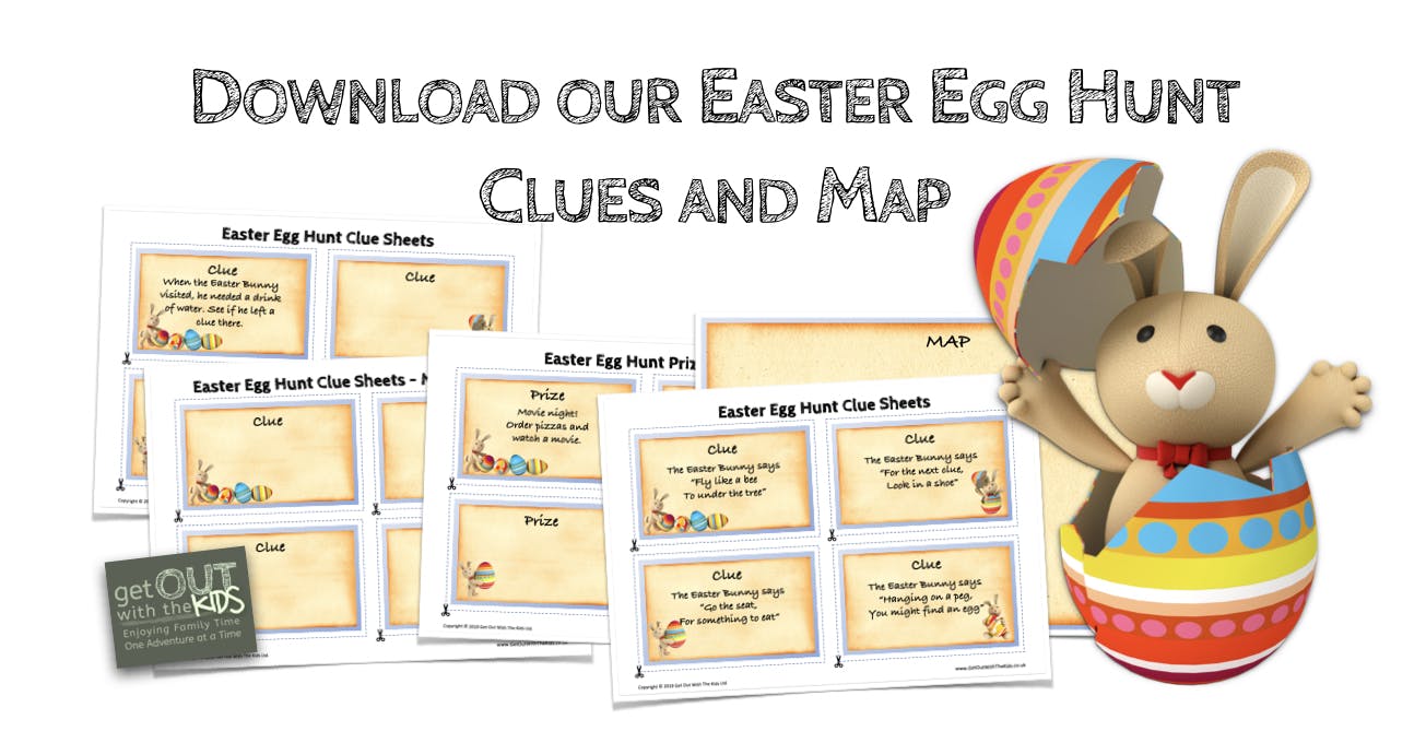 Easter Egg Hunt: Teach your little ones map skills!