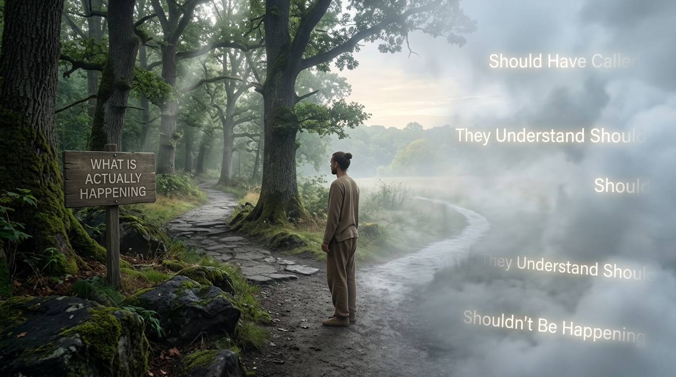 The body responds to reality—even when the mind tells a different story.