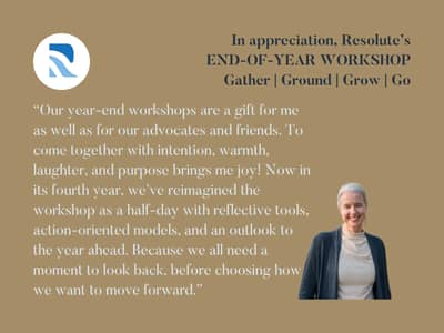 Year end workshop
