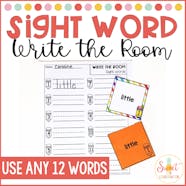 Editable Sight Word Write The Room Free Download