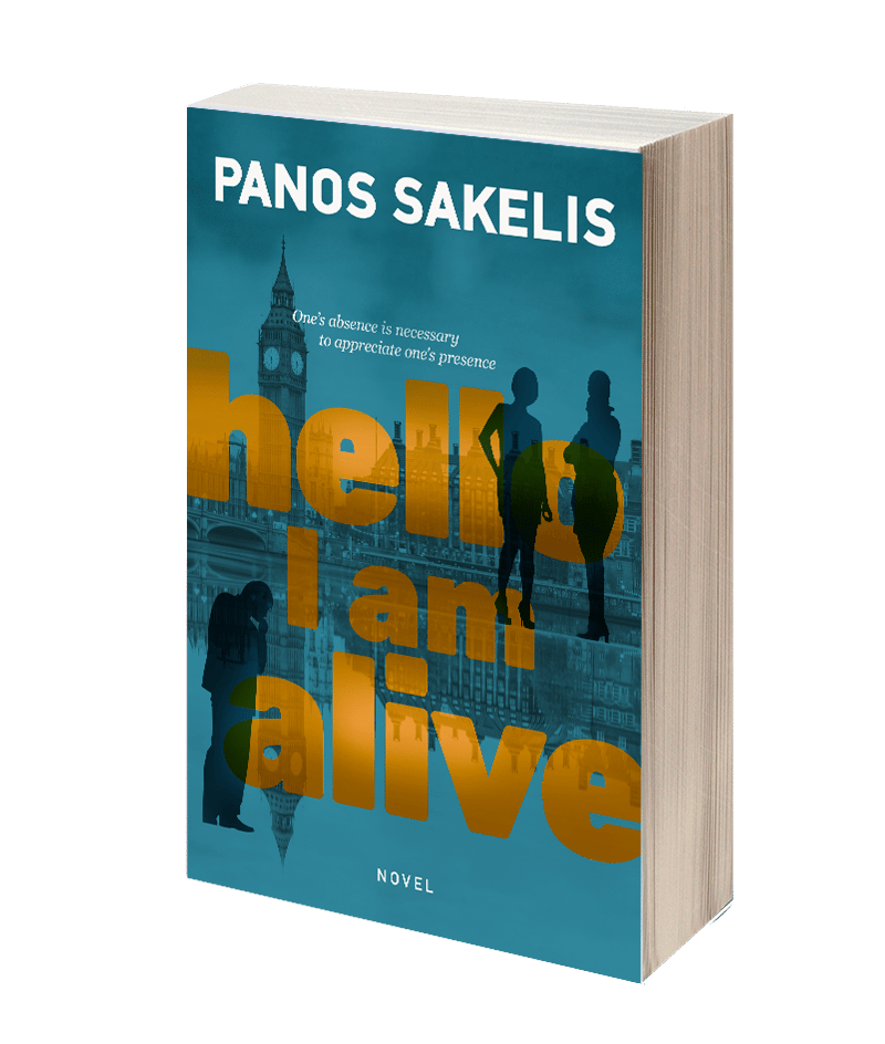 Cover: hello, I am alive — Panos Sakelis