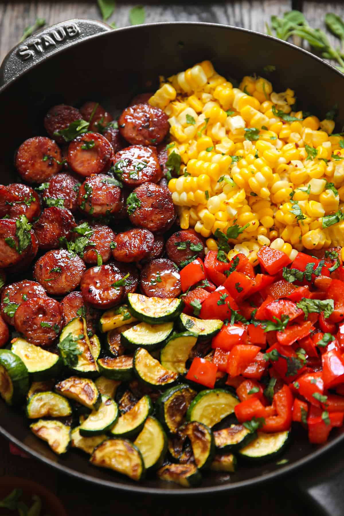 Sausage and Veggies Skillet