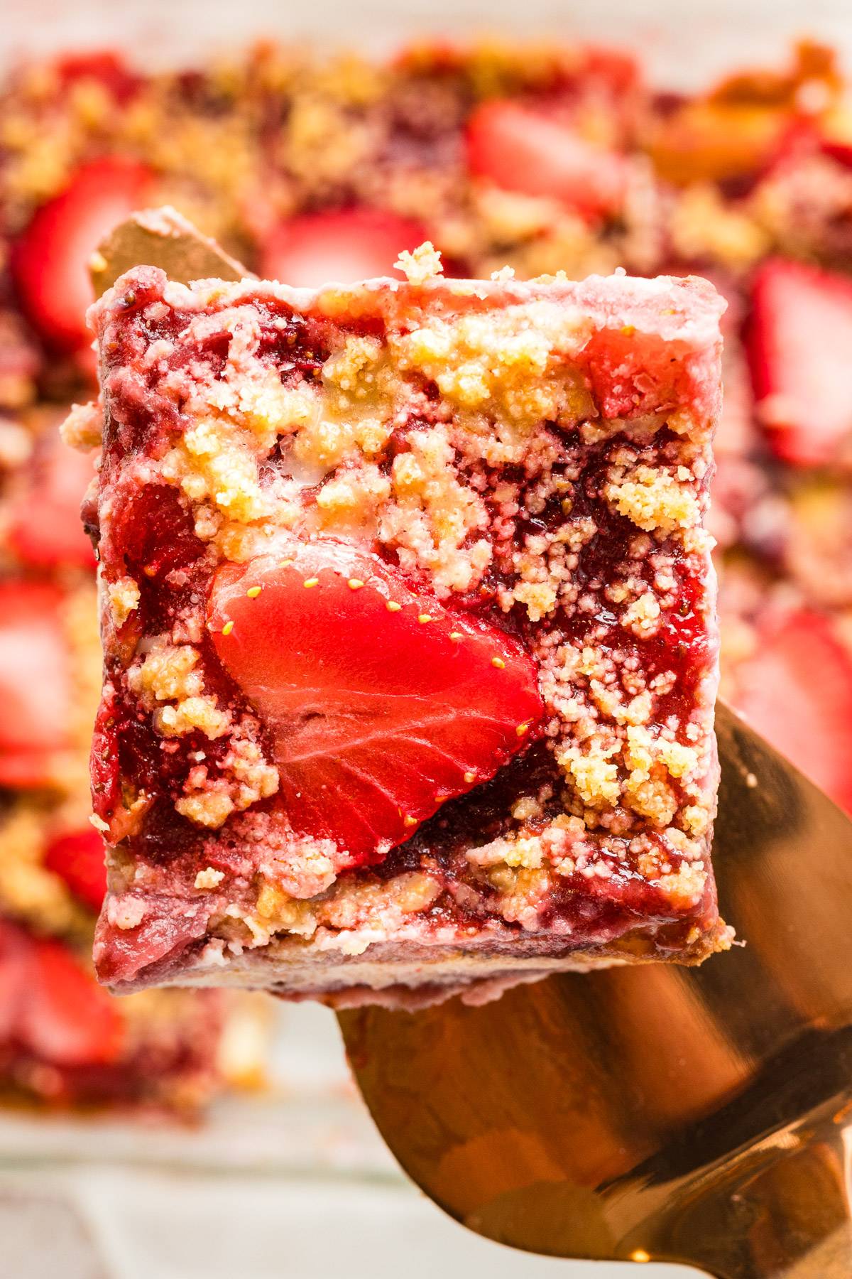 Strawberry Cheesecake Bars 