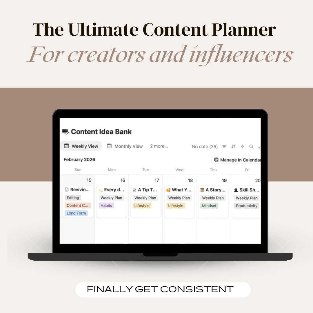 Ultimate Content Planner