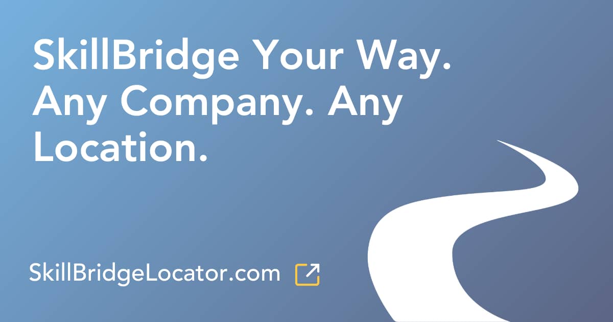 SkillBridge internships at other locations