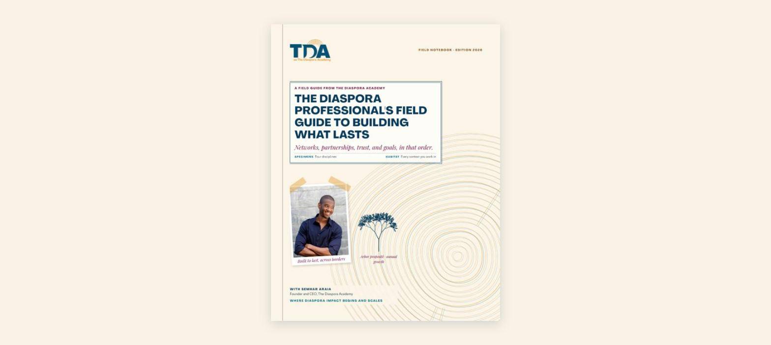 The Diaspora Professional's Field Guide to Building What Lasts cover