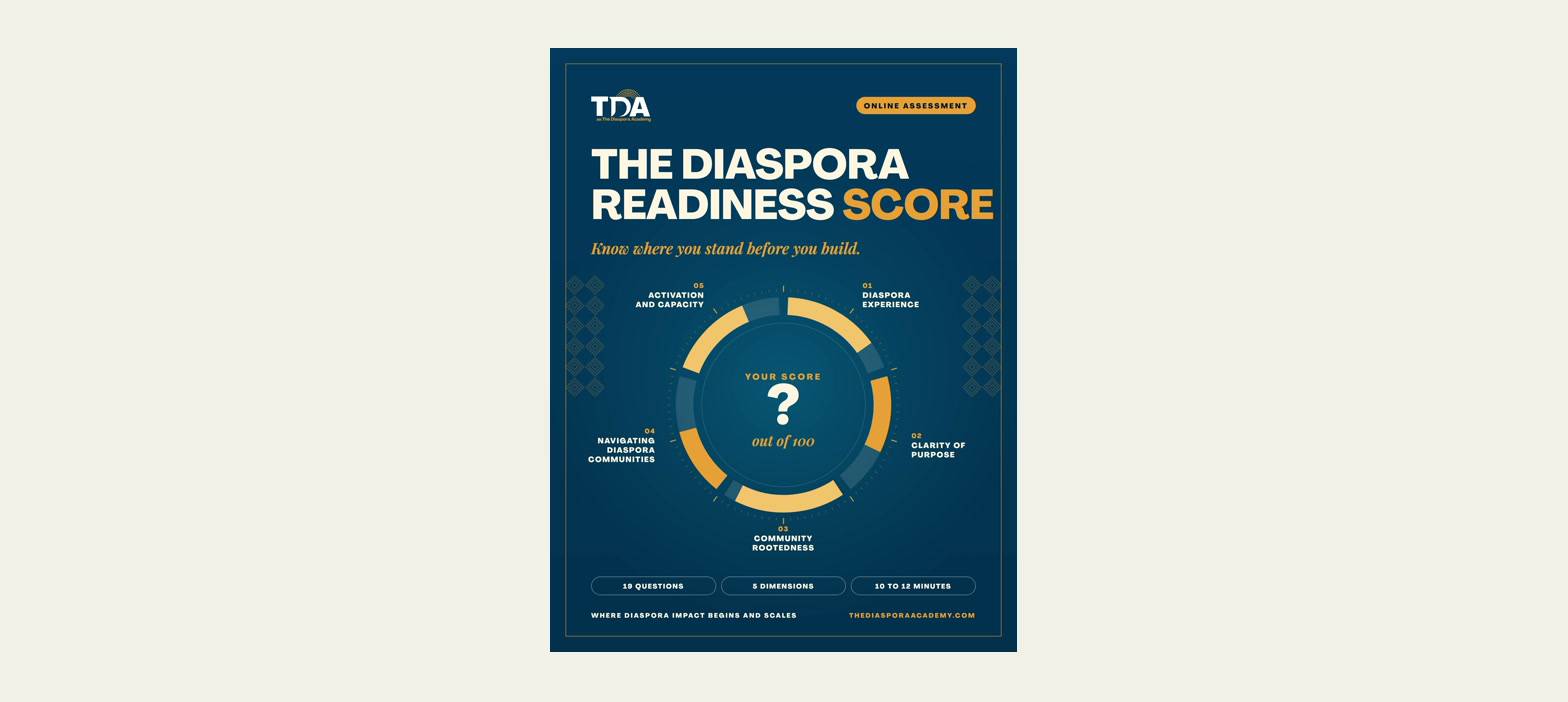 The Diaspora Readiness Score cover
