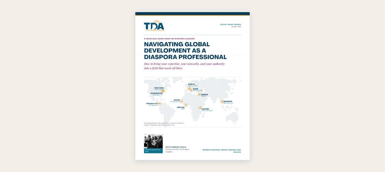 Navigating Global Development as a Diaspora Professional cover