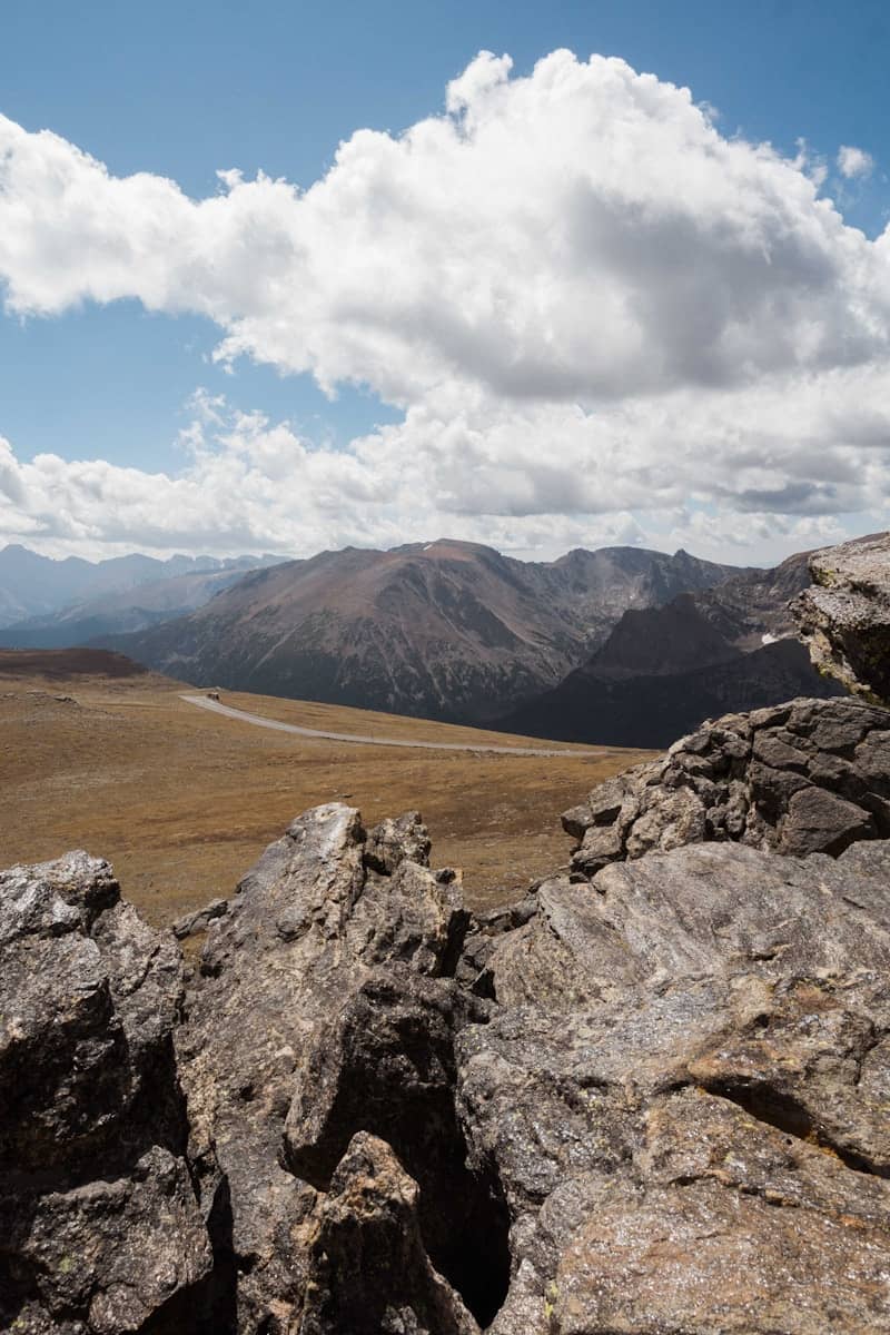 Trail Ridge Road in Rocky Mountain National park
