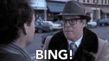 gif of scene from Groundhog Day where Ned Ryerson says, "Bing!"