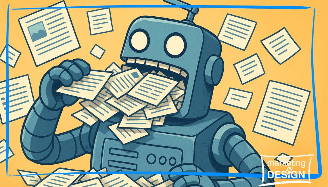 AI bot eating content