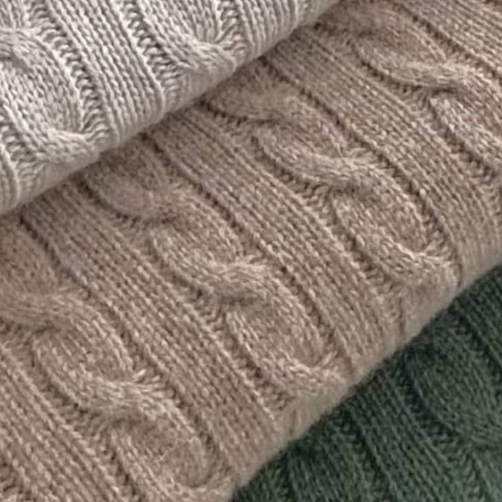 3 cable knit fabrics