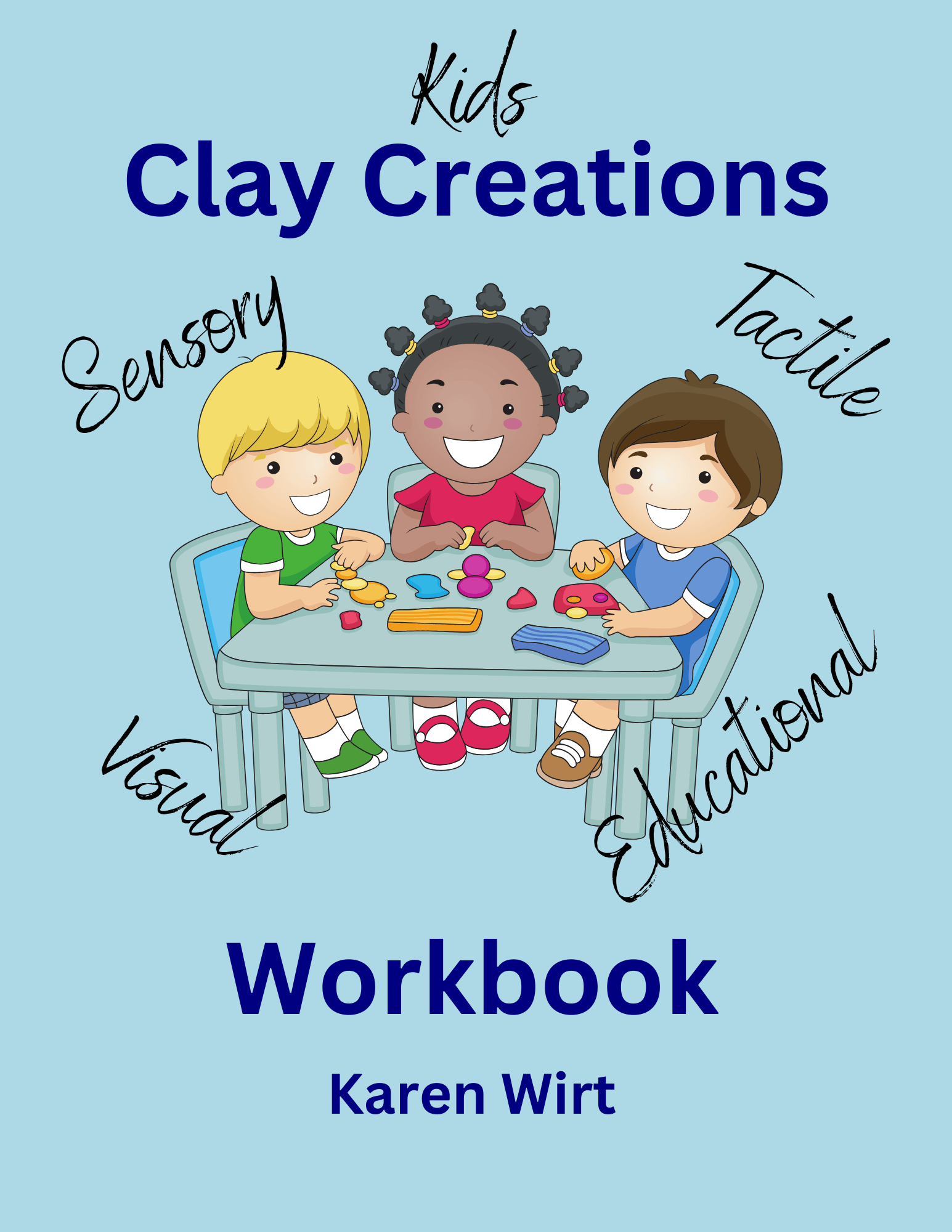 Kids Clay Creations Workbook