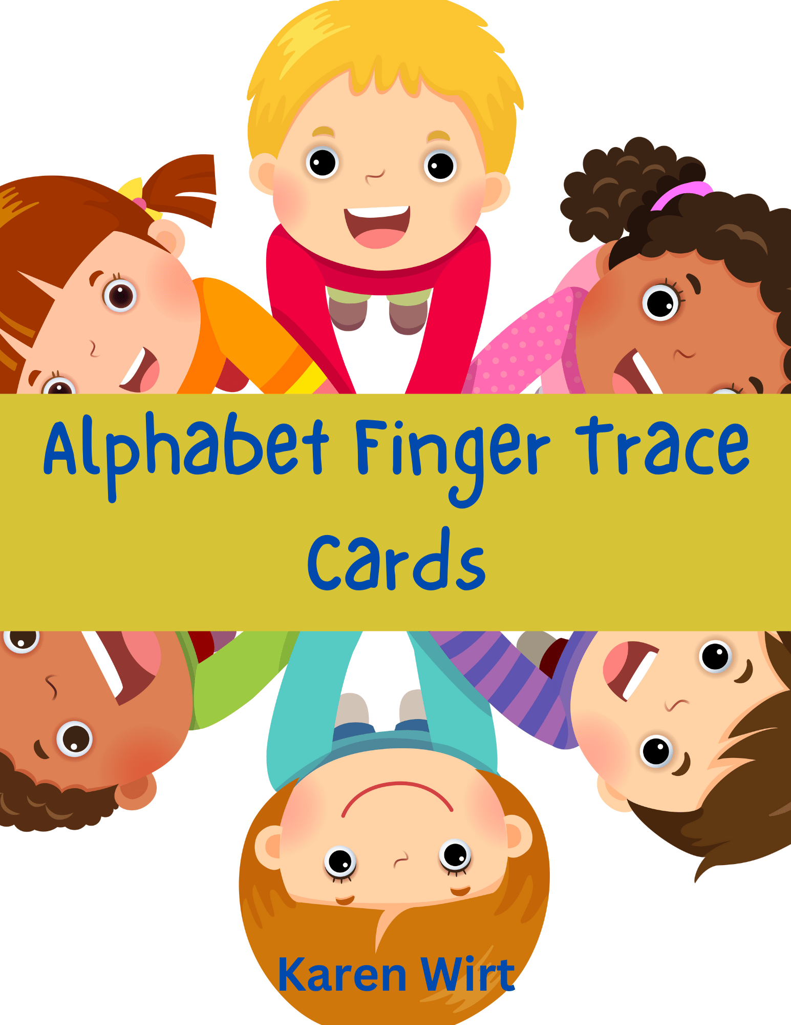 Alphabet Finger Trace Cards