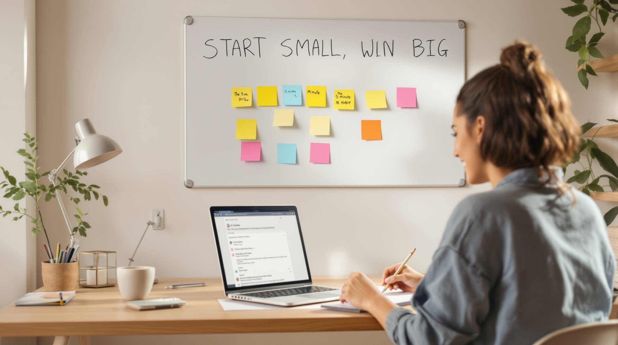 Start small, win big - start with the 5-minute AI habit