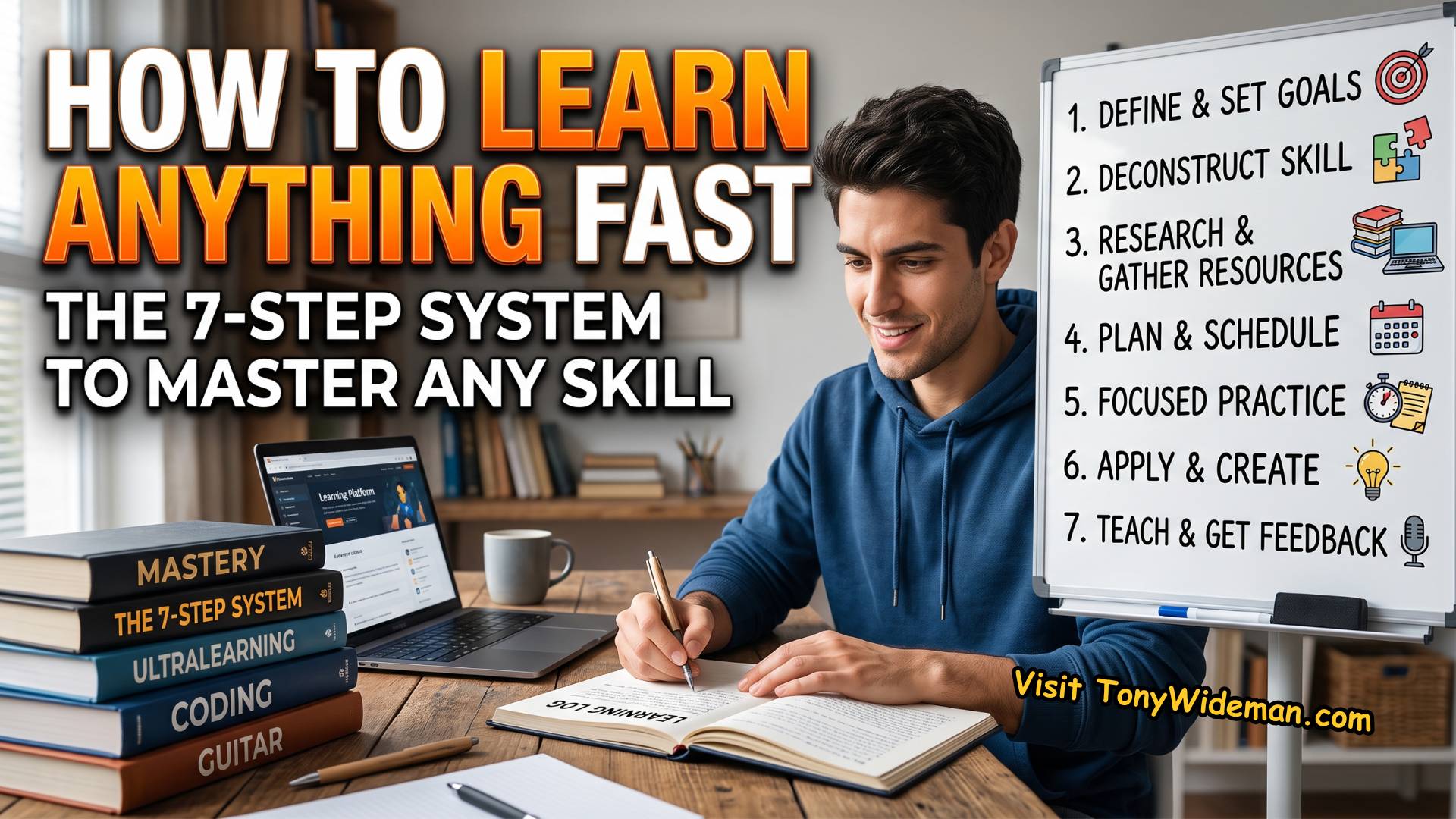 How to Learn Anything Fast: The 7-Step System to Master Any Skill