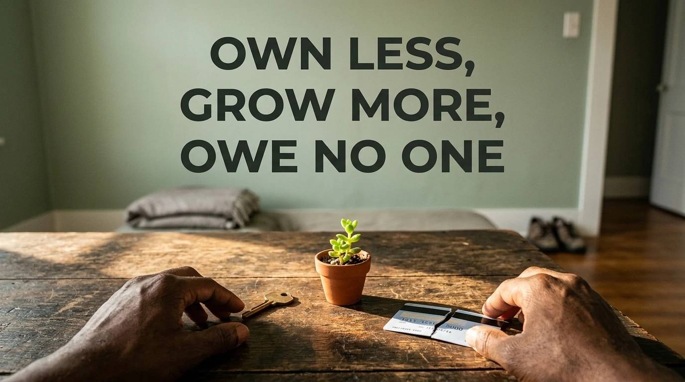 Own Less, Grow More, Owe No One