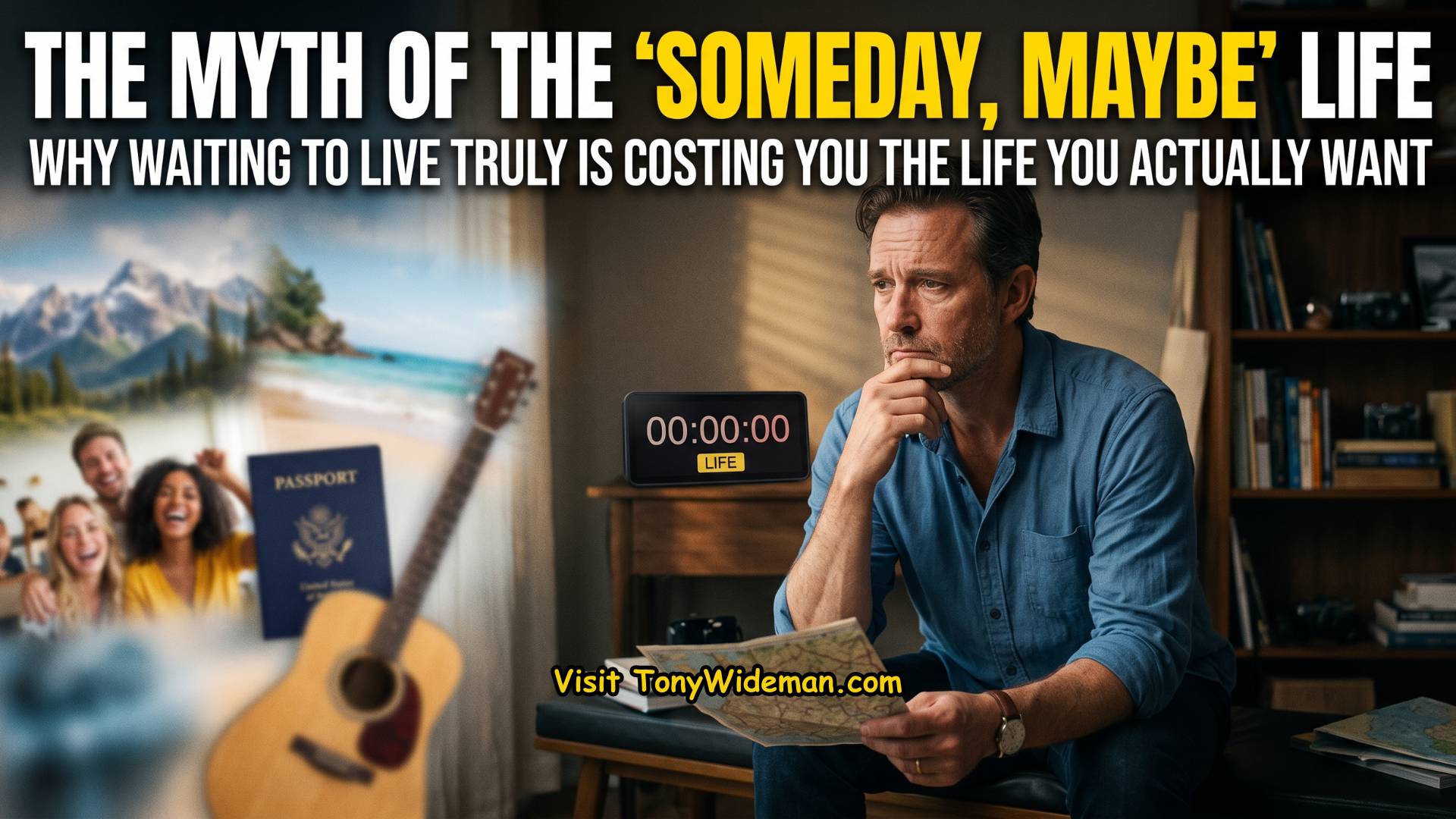 The Myth of the “Someday, Maybe” Life: Why Waiting to Live Truly Is Costing You the Life You Actually Want