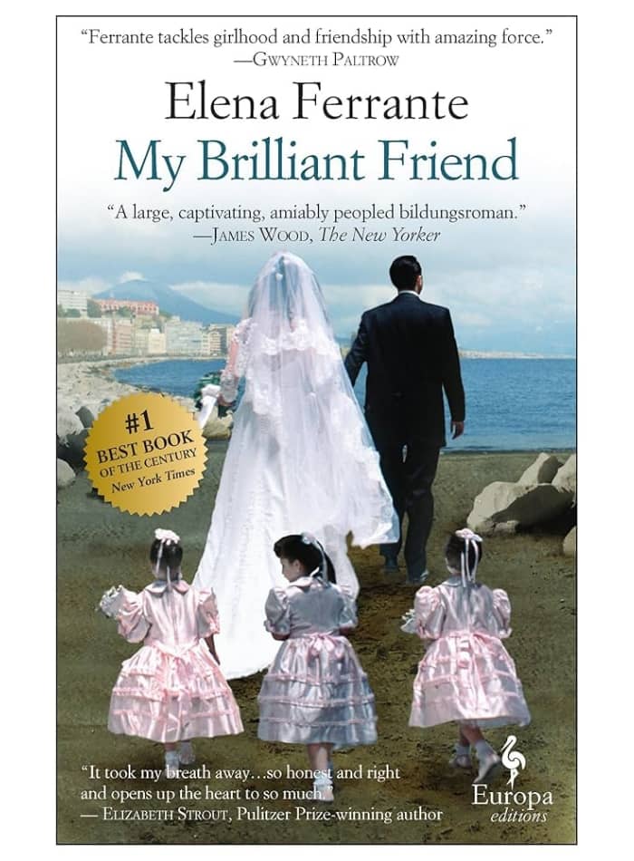Book cover of "My Brilliant Friend" (Elena Ferrante, 2011)