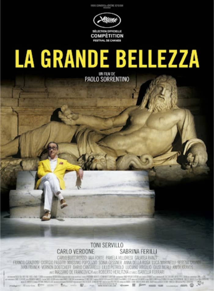 Movie poster for "La Grande Bellezza" (Paolo Sorrentino, 2013)