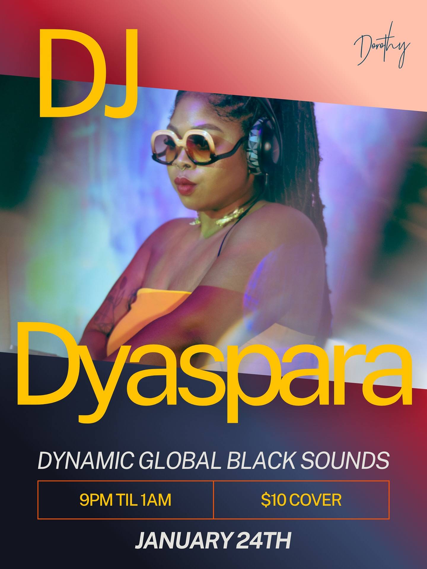 spinning all night at @dorothydownstairs next week. see you thereeee! rsvp in bio link!