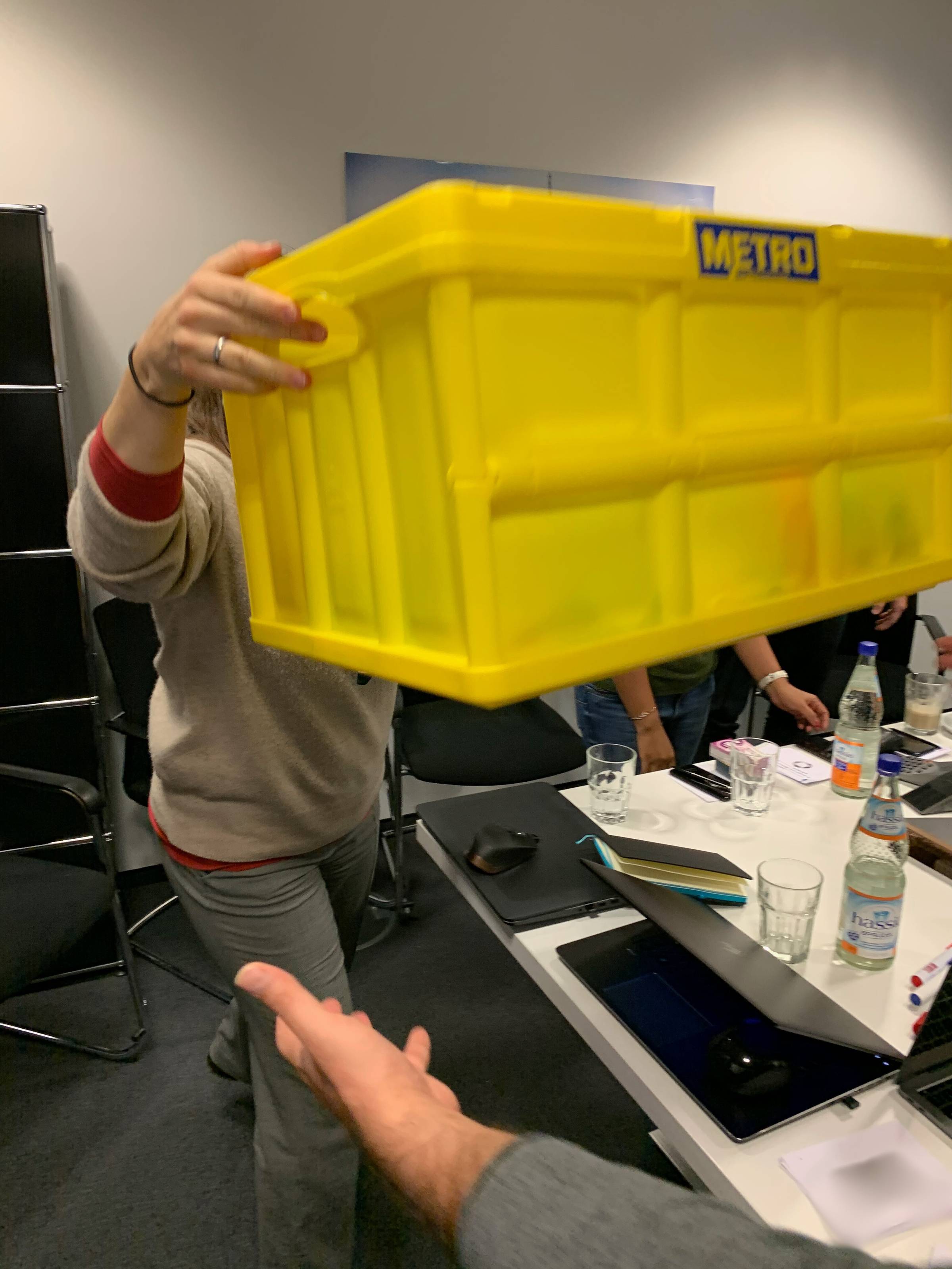 Thinking outside the box during the Ball Point Game