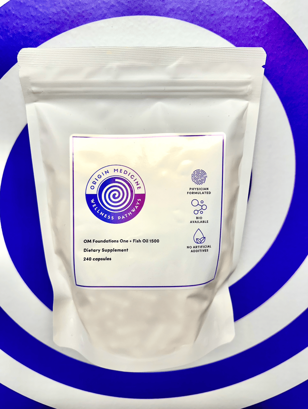 OM Foundations One + Fish Oil Supplement Pack