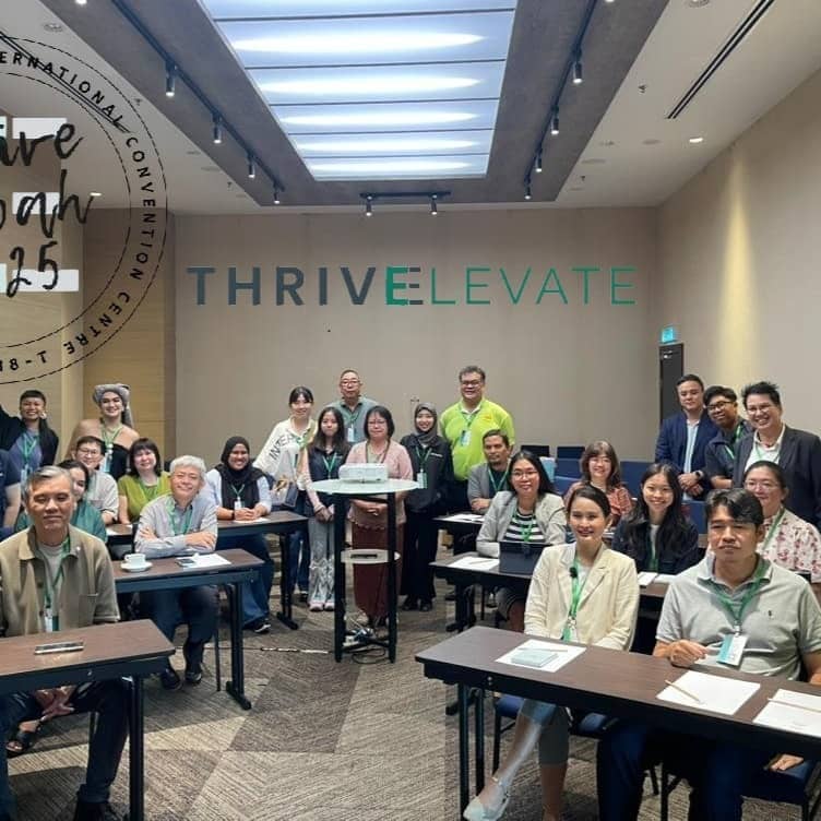 Starbucks interior with coffee beans and a coffee sack.