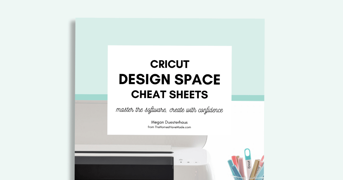 CRICUT  Cricut Design Space Cheat Sheets (LP)