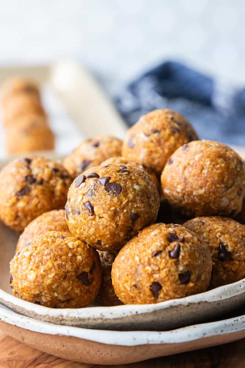 pumpkin protein balls