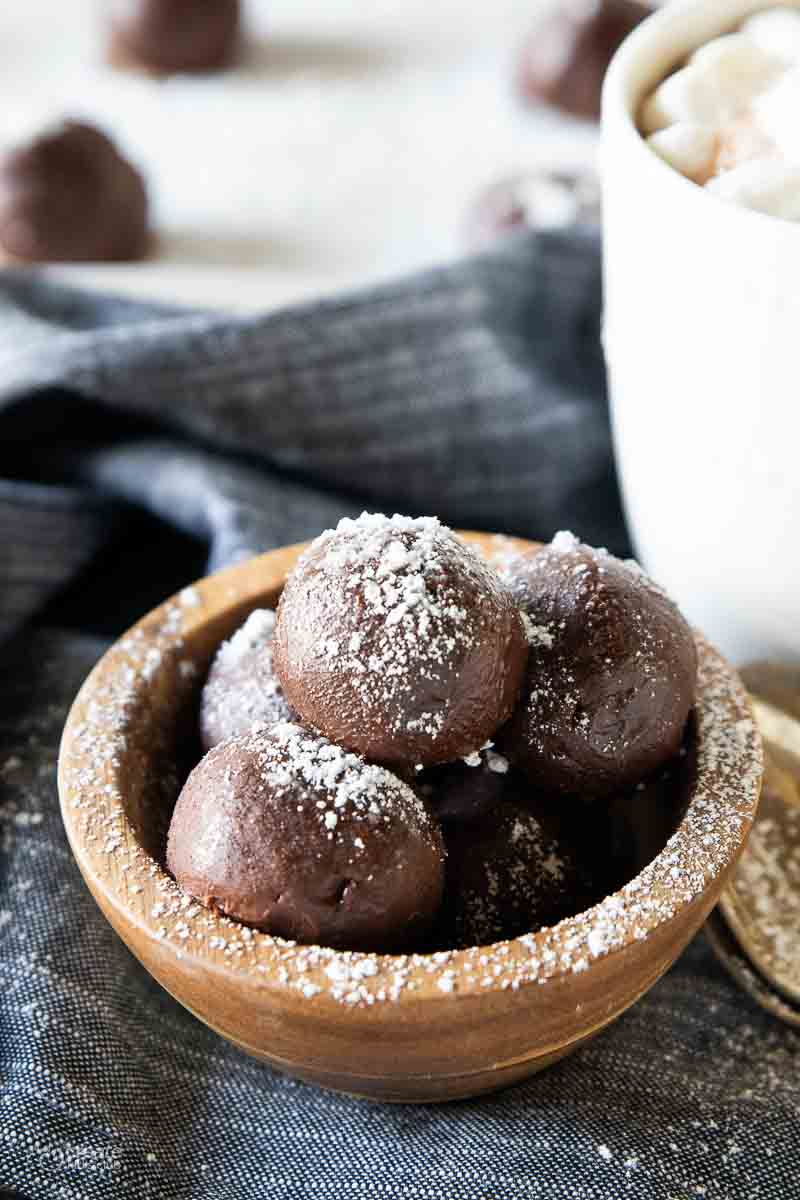 hot chocolate balls