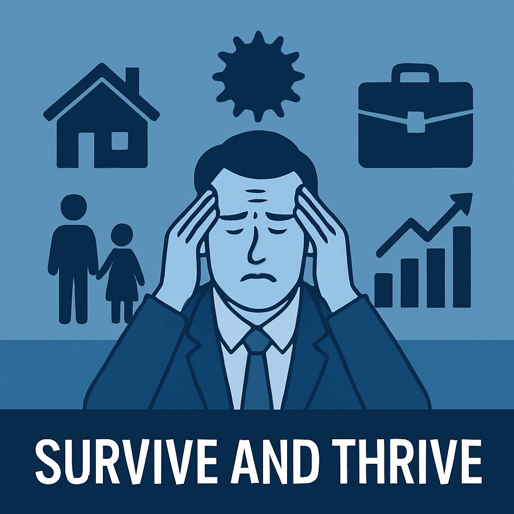 Learn how to thrive through the midlife squeeze with Ray Dalio’s leverage principles. Improve mental clarity, relationships, and business success with strategic actions.