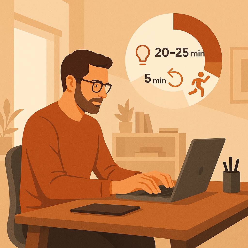 Learn how to turn procrastination into productivity with structured sprints, micro-breaks, and exercises to maximize focus and output.