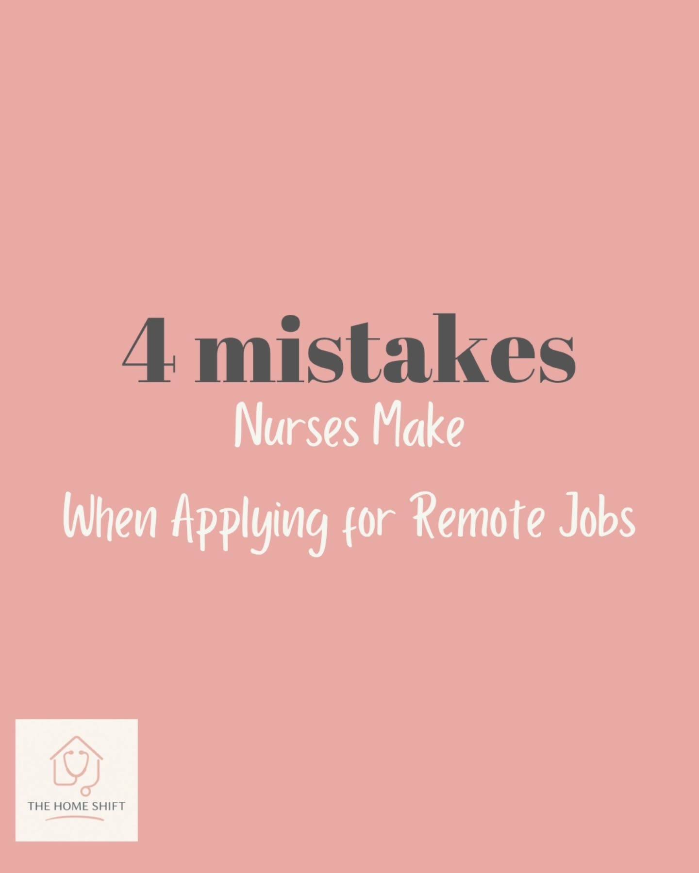 I wish someone had told me this when I was updating my resume…
Most nurses think they just need to “list their experience,” but in a digital world, that’s not enough. If your resume isn’t optimized for ATS (Applicant Tracking Systems), it might not even make it to human eyes.

This carousel breaks down one of the biggest mistakes I see nurses make when applying for remote roles — and how to fix it.

Want the full checklist I use to help nurses land flexible, high-paying remote jobs?
DM me “RESUME” and I’ll send it over.
Or drop a “me” in the comments and I’ll reach out.

#nursecareer #remotenurse #resumehelp #nursejobs #atsoptimization #nurselife #remoteworkrn #resumetips #nursecoach #workfromhomejobs #careerfornurses