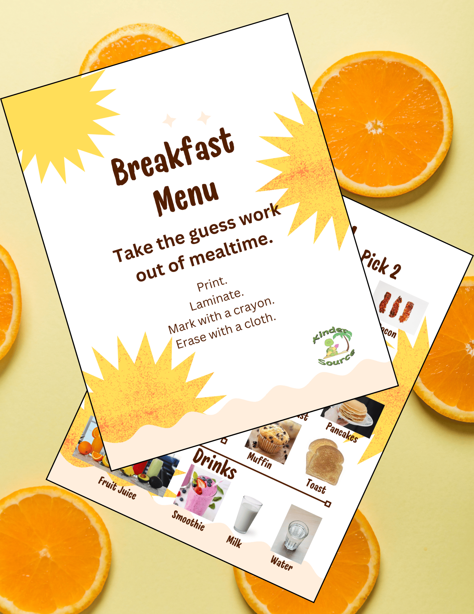 Breakfast Menu