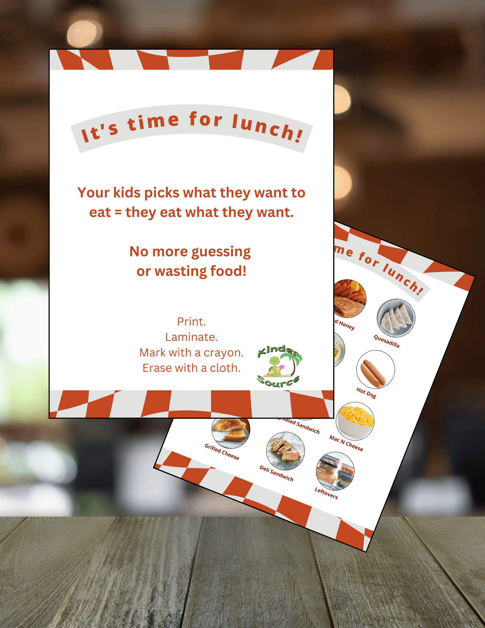Lunch Menu