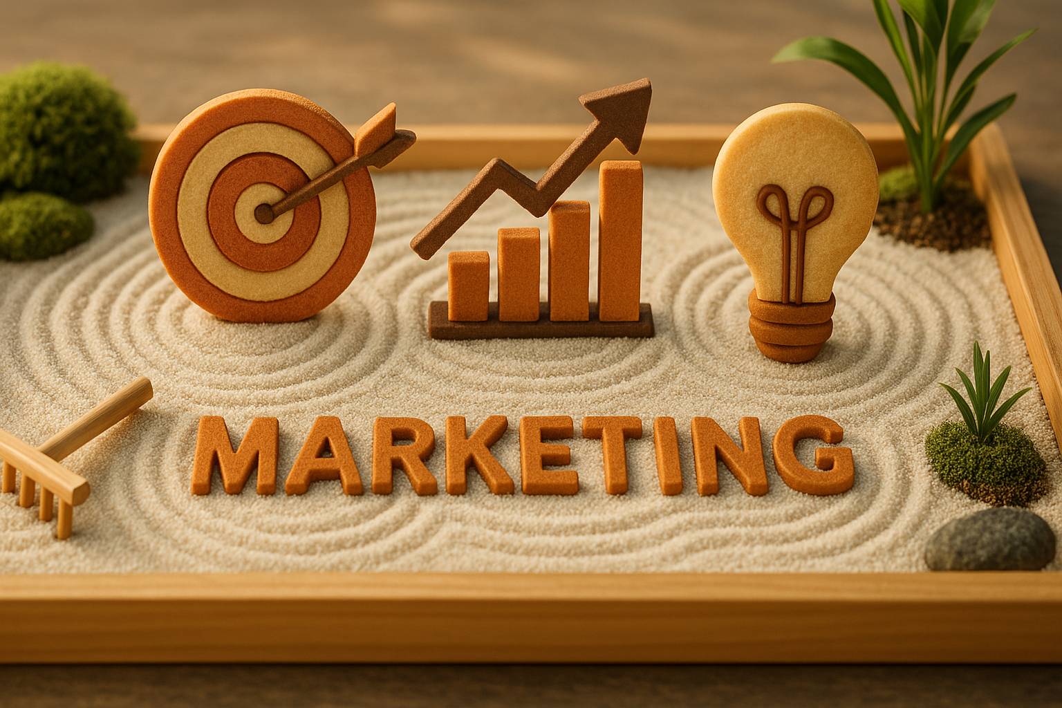 A marketing Zen garden