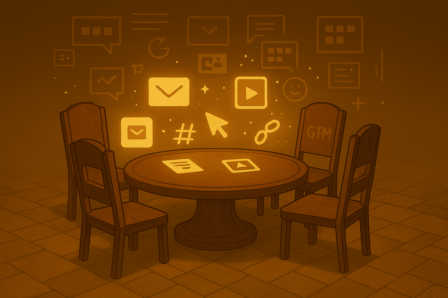 DnD table, but for marketing