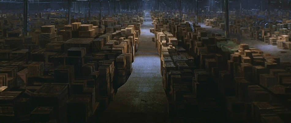 You are lost in the warehouse