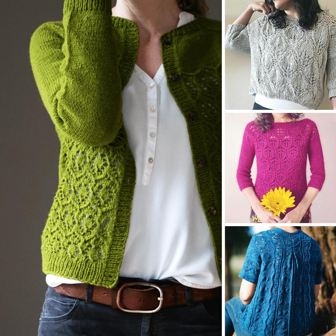 10 Lace Sweaters to Knit Now + 30 FREE Lace Knitting Projects! 😀